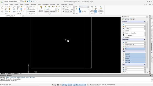 Draftsight How To Change Dimension Text Size смотреть онлайн