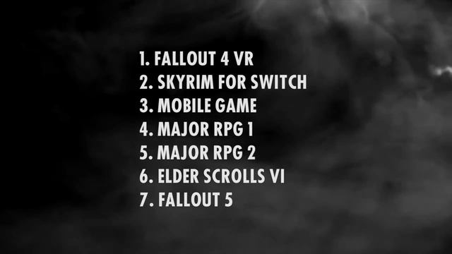 Bethesda Game Studios Has 7 Projects in the Works смотреть онлайн