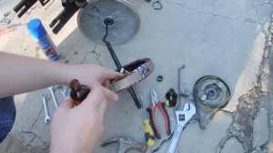 Увеличиваем срок службы Электро мотора скутера на моем примере, или плановый осмотр