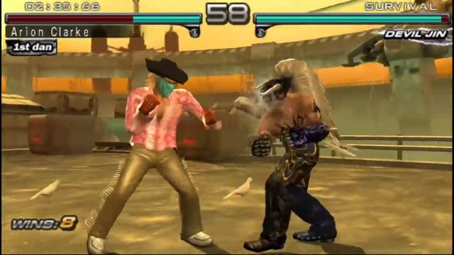 Tekken 5: Dark Resurrection (Survival Mode) Ep.13 (Steve Foxx And Kazuya Mishima) смотреть онлайн