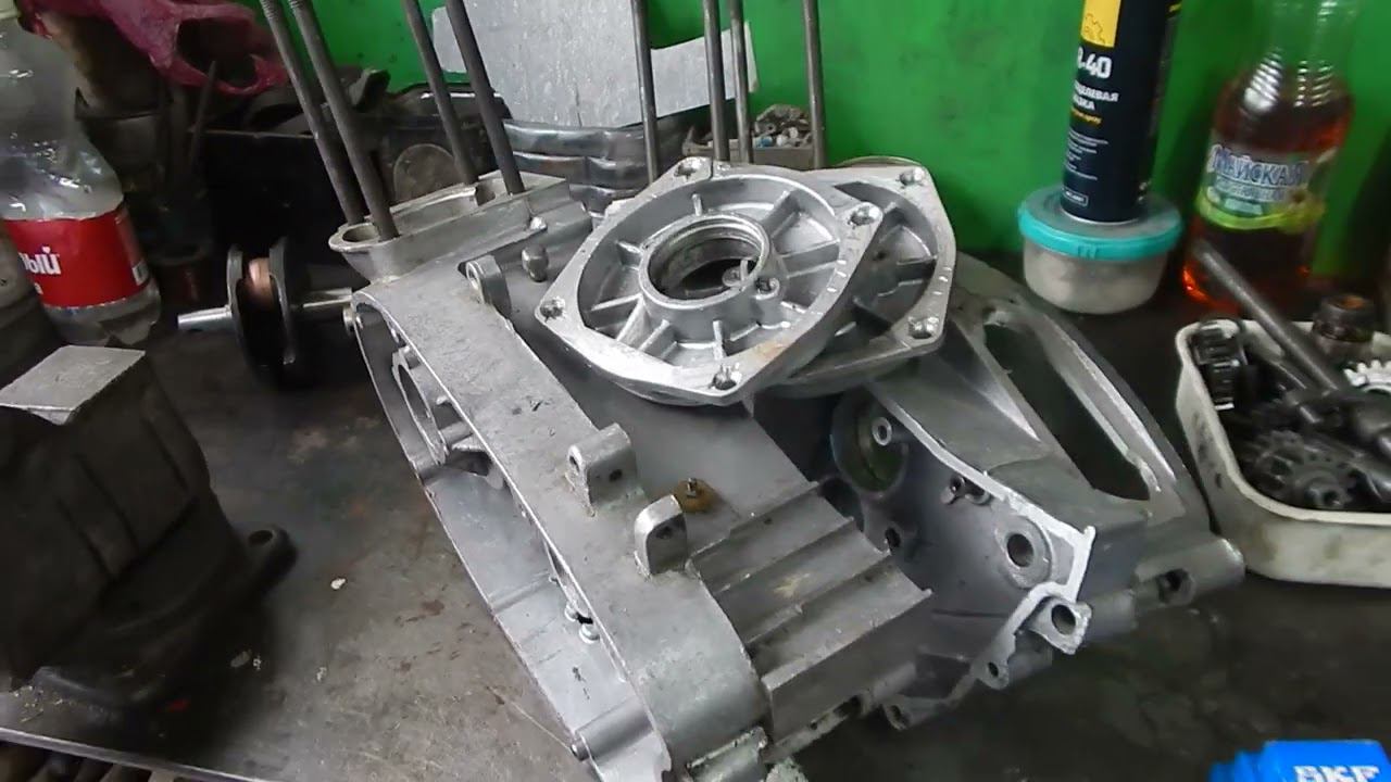 Сборка двигателя ИЖ Юпитер 5 смотреть онлайн