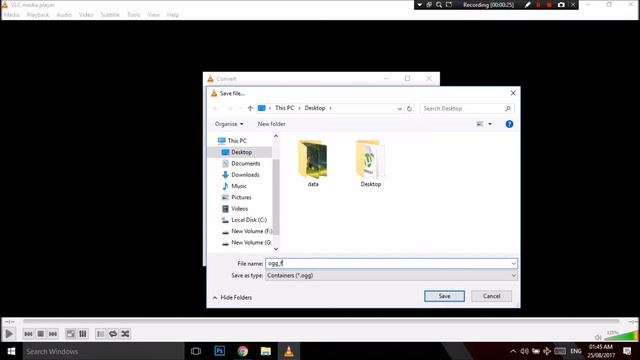 Convert MP3 to OGG using VLC смотреть онлайн