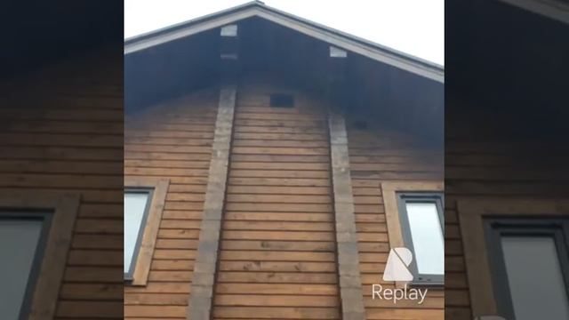 Домокомплект из профилированного бруса камерной сушки размером 10м на 10м "под ключ" смотреть онлайн