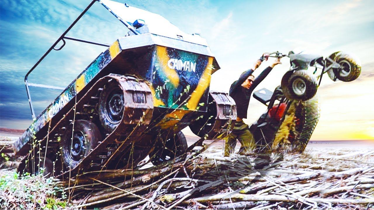 Новый доступный вездеход Кайман. Разрываем весеннее бездорожье! смотреть онлайн