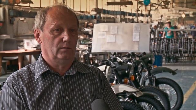 Посещение Ирбитского мотоциклетного завода смотреть онлайн
