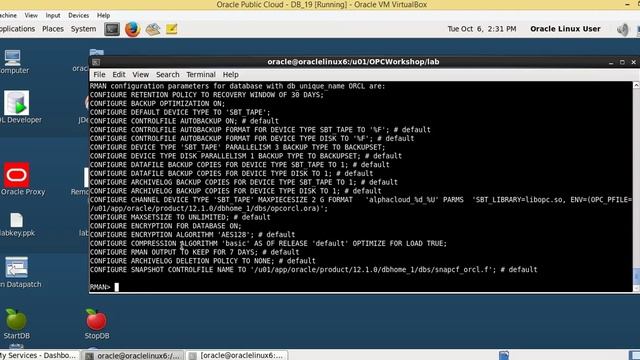 Oracle On-Premise Database 12c Backup to Cloud смотреть онлайн