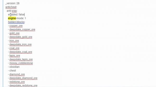 Easy Minecraft Anti Xray For Paper Servers | No Plugins required