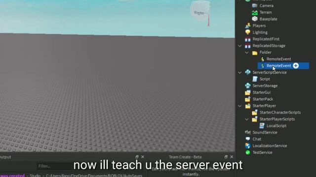 Remote events! | roblox studio смотреть онлайн