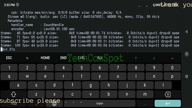 Non-monotonous DTS in output stream 0:0 | Fix | FFMPEG | Termux | Android | No Root | TechComSpot смотреть онлайн