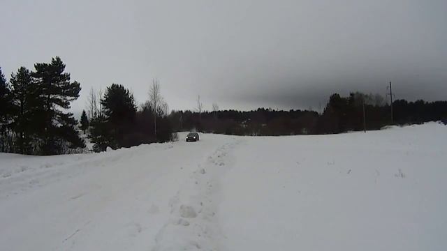 Skoda Octavia Scout 4x4 snow drift!!! смотреть онлайн