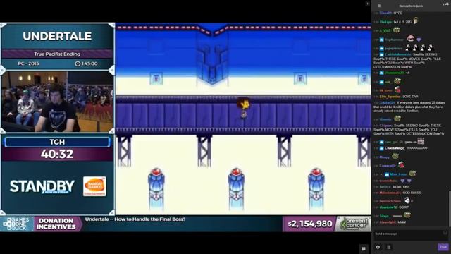 $2,000,000 AGDQ plus Undertale Speedrun by TGH w/ chat смотреть онлайн