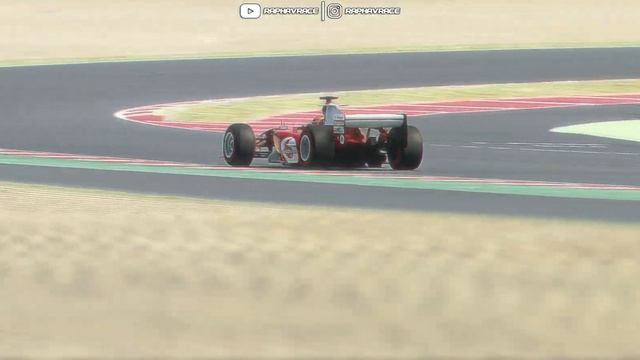 Michael Schumacher Onboard Lap - Spain GP Layout 2022 - Scuderia Ferrari F2004 with Slick Tyres | смотреть онлайн