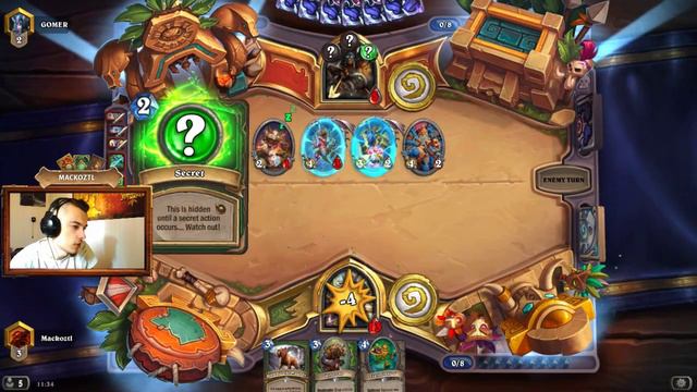 MASZYNA DO WBIJANIA RANGI - Mech Hunter Hearthstone SoU смотреть онлайн