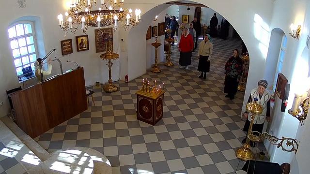 Седмица 3-я Великого поста. Поминовение усопших. Божественная литургия, Панихида смотреть онлайн