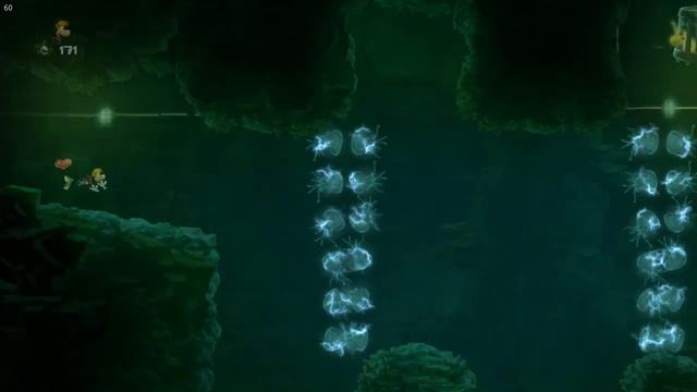 Прохождение Rayman Legends Картина 20 000 Люмов под водой # 17:Смертельный свет/Глубинный особняк смотреть онлайн