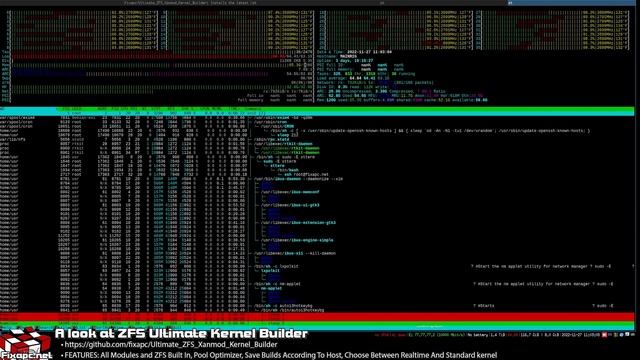 Ultimate ZFS Kernel Builder All Built In Modules смотреть онлайн