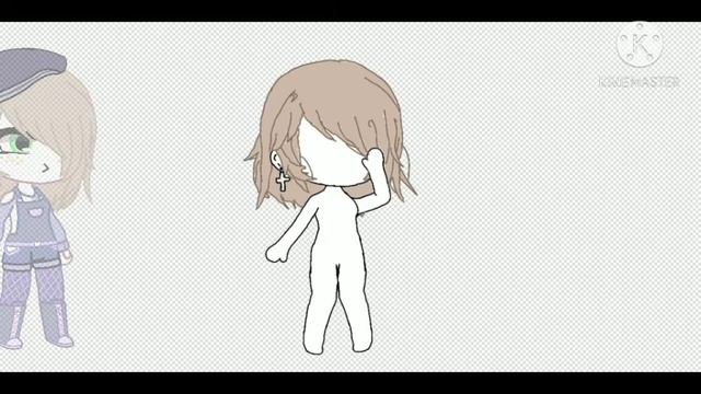 ~Я нарисовала автопортрет~|Gacha Life|•Бабочка фиалковая • смотреть онлайн