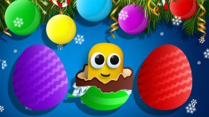 НОВОГОДНИЕ серии про Яйца Сюрприз. Распаковка игрушек Вспыш, фигурок Смешарики и др.