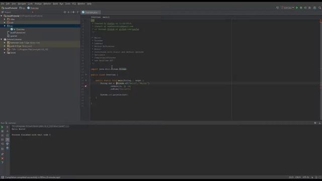 01 Java 8 Overview - Introduction смотреть онлайн