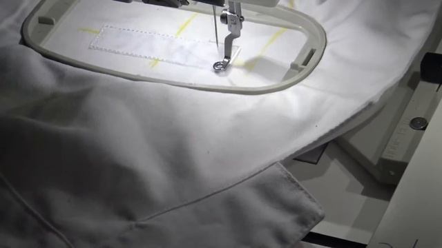 Janome memory craft 550e embroidery machine - difficult organza fabric NAME NOMBRE EN BATA ESCOLA смотреть онлайн