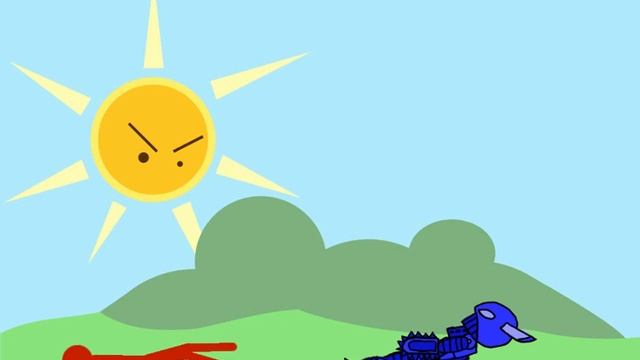 Рисуем мультфильмы. Синий робот. смотреть онлайн