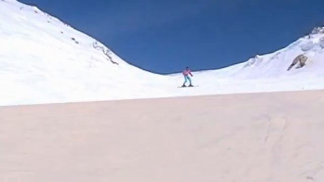 ХЕРМОН,Израиль, 10 марта 2012 , часть 2 (красная трасса) смотреть онлайн