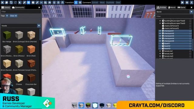 Crayta Masterclass: Building games with powerful voxel tools смотреть онлайн