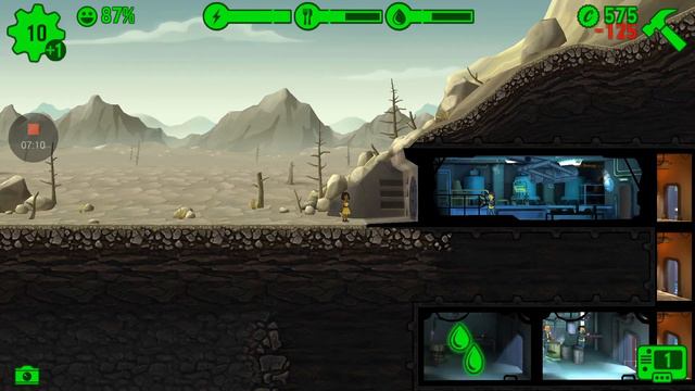Выселяем людей(fallout shelter) смотреть онлайн