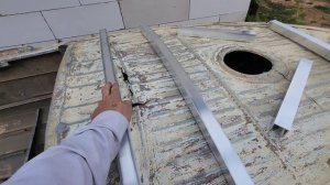 Усиление палубы из швейлера на лодку Казанка Южанка?