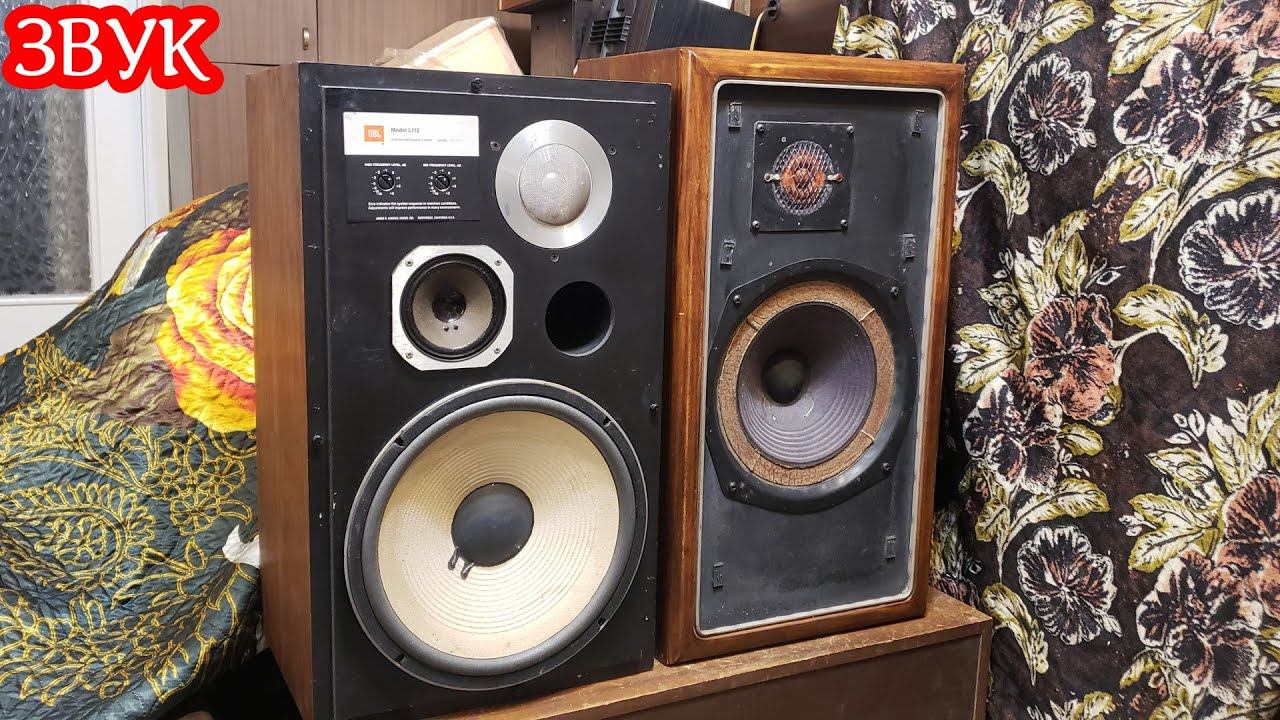 JBL L112 и Advent Loudspeaker звук