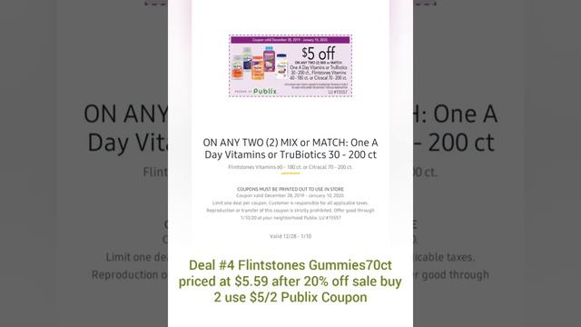 1/10/20 Publix Deals! Today only plus Gas Card deal! смотреть онлайн