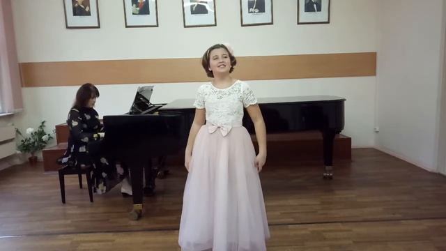 1.Лях Анна «С няней», М.П. Мусоргский 2. Испанская народная песня «Если любишь ты» смотреть онлайн