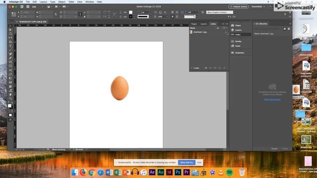 Linking Images In InDesign