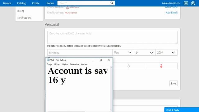 ROBLOX ACCOUNT RESTRICTION BUG?(Not Clickbait but please watch the full video) смотреть онлайн