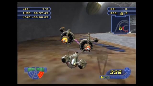 Best Racing Games - Star Wars: Racer Revenge Review (PS2) (2002) смотреть онлайн