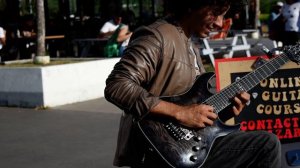 The Winner Takes It All - Damian Salazar - ABBA Electric Guitar Cover - ON THE STREET