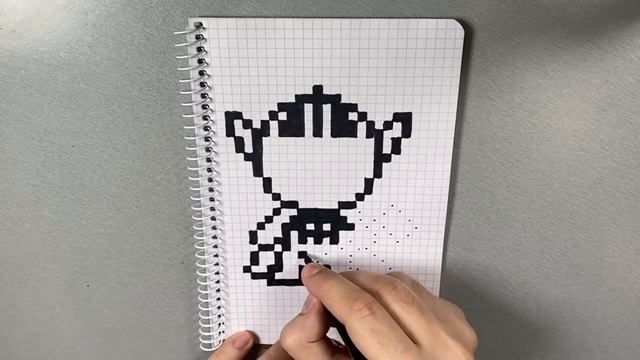 Рисуем Тора. Рисунки по клеточкам смотреть онлайн