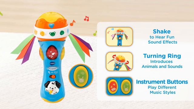 VTech® Babble & Rattle Microphone™ | Demo Video смотреть онлайн