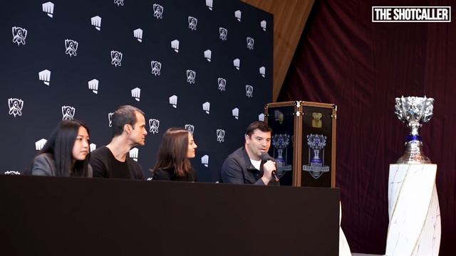 Riot Games Press Conference on the Eiffel Tower ahead of the Worlds 2019 Final | The Shotcaller смотреть онлайн