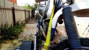 Как закрепить мотоцикл в прицепе? Без дополнительных конструкций и механизмов. Yamaha ttr 250