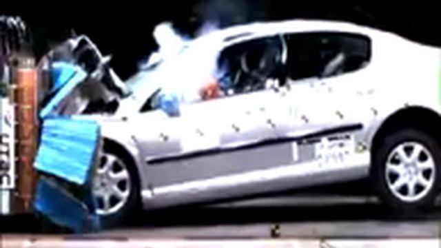 Peugeot 407 Краш тест смотреть онлайн
