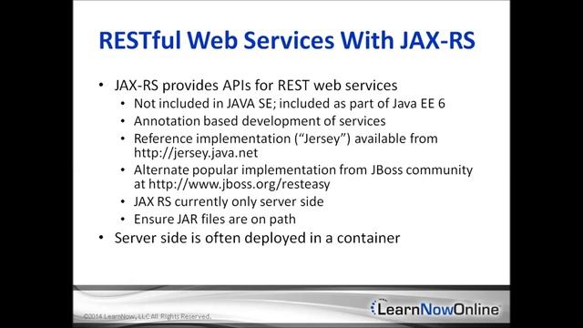 Java EE RESTful - MAVEN Web Project - Basic JAX-RS API Demo смотреть онлайн