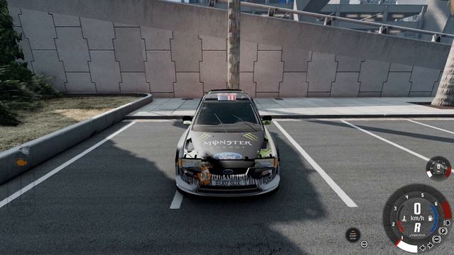 Hommage à Ken Block sur - BeamNG.Drive смотреть онлайн