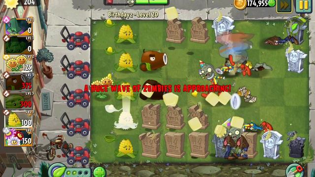 Ивент в честь дня рождения PvZ2! Пятая часть или последний 20 уровень! Дичь будет в будущем! смотреть онлайн