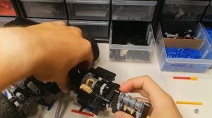 Лего техник самоделки:№40 ГАЗель 3302. Редуктор, АКПП, раздатка и кардан. 4 часть.