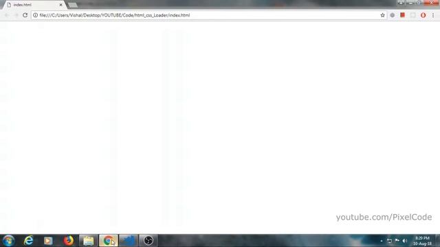 Simple HTML CSS page loader | css pre-loader смотреть онлайн