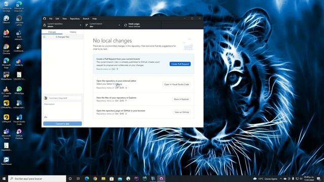 Cambios en repositorio de github con Github Desktop y Visual Studio Code смотреть онлайн
