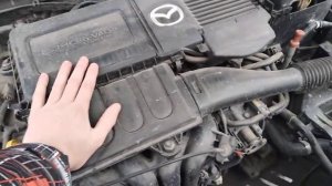 Чистка дросельной заслонки mazda3 bk 1.6