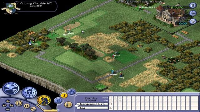 Sid Meier's SimGolf - Golfing against Sid himself | Single Player Vintage Let's Play! смотреть онлайн