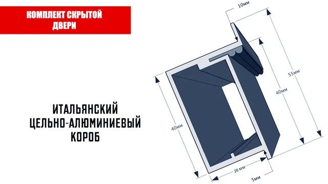 Скрытые двери матовой покраски по RAL от INVISIBLE DOORS смотреть онлайн